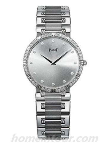 伯爵G0A03396女表Tradition传承系列-银色表带/表径31mm