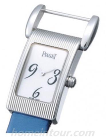 伯爵G0A26002女表Miss protocole系列-蓝色表带/表径17mm