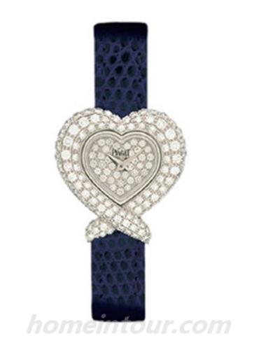 伯爵G0A23179女表Miss protocole系列-蓝色表带/表径23x25mm