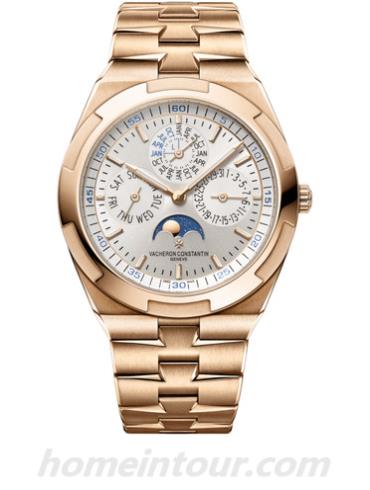 江诗丹顿4300V_120R-B064男表Overseas纵横四海系列-蓝色表带/表径41.5mm