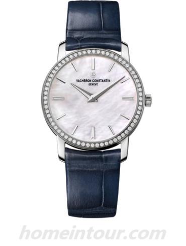 江诗丹顿25558_000G-B157女表Traditionnelle系列-表带/表径30mm