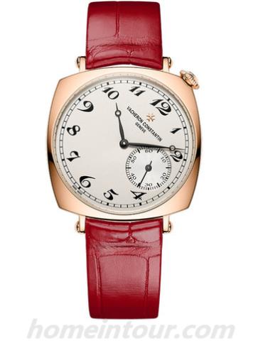 江诗丹顿1100S_000R-B430男表Historiques历史名作系列-表带/表径28.6mm