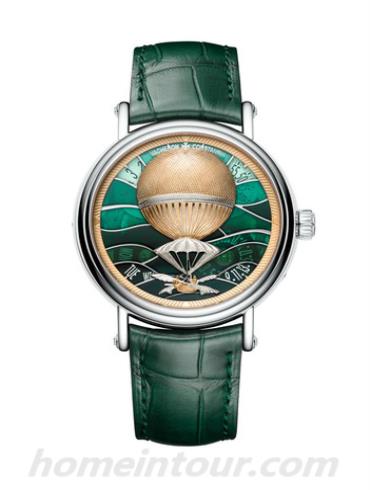 江诗丹顿7610U_000G_B244男表Métiers d’Art艺术大师系列-双层绿色表带/表径40毫米mm