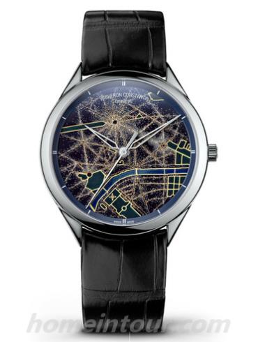 江诗丹顿86222_000G-B104男表Métiers d’Art艺术大师系列-黑色表带/表径40mm