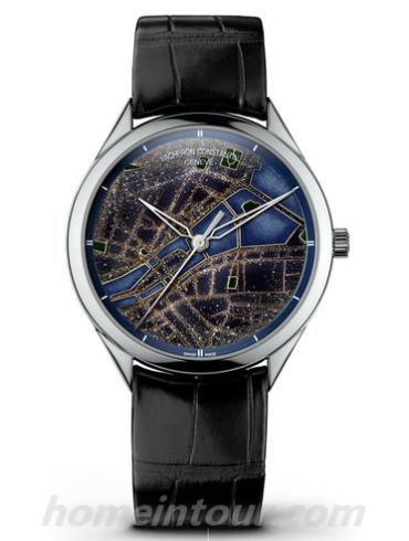 江诗丹顿86222_000G-B101男表Métiers d’Art艺术大师系列-黑色表带/表径40mm