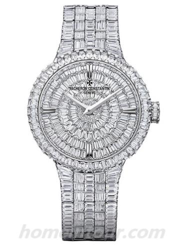 江诗丹顿25761_QA1G-9945女表Traditionnelle系列-白色表带/表径30mm