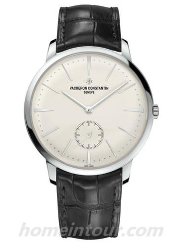 江诗丹顿1110U_000G-B086男表PATRIMONY传承系列-黑色表带/表径42mm