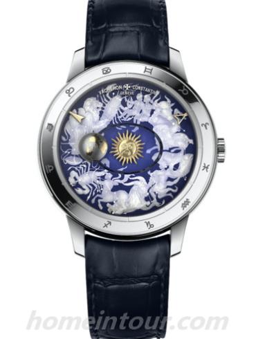 江诗丹顿7600U_000G-B226男表Métiers d’Art艺术大师系列-黑色表带/表径43mm