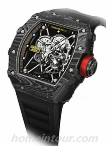 里查德米尔RM_35-01_RAFAEL_NADAL男表-黑色表带/表径49.94 x 42.00mm