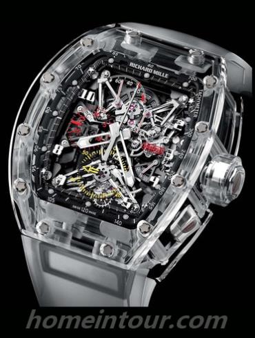 里查德米尔RM056男表-黑色表带/表径50.5x42.7mm