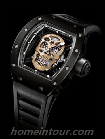 里查德米尔RM052Ti男表-黑色表带/表径42.5x50mm