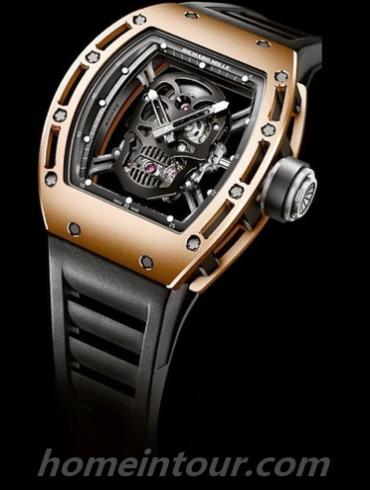 里查德米尔RM052_Rose男表-黑色表带/表径42.5x50mm