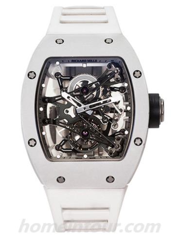 里查德米尔RM038男表-黑色表带/表径48x39.7mm