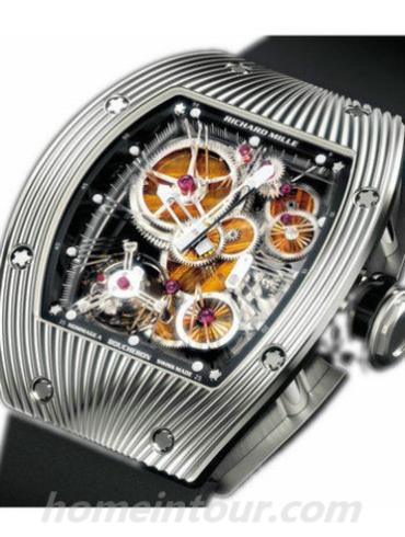 里查德米尔RM018男表-黑色表带/表径48x39.7mm