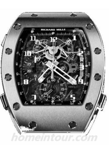 里查德米尔RM004_Rose男表-黑色表带/表径50x42.7mm