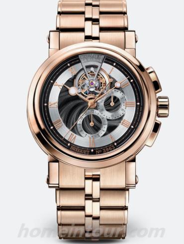 宝玑5837BR_92_RZ0男表LA MARINE 航海系列-金色表带/表径42mm