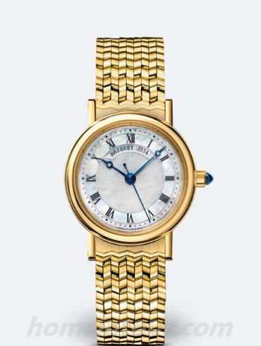 宝玑8067BA_52_AC0女表Classique经典系列-金色表带/表径30mm