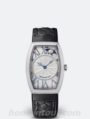 宝玑8860BB_11_386女表Heritage传承系列-黑色表带/表径35x25mm