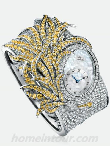 宝玑GJE15BB20.8924DJ1女表高级珠宝腕表系列-银色表带/表径33mm
