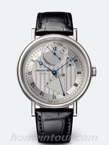 宝玑7727BB_12_9WU男表Classique经典系列-黑色表带/表径41mm