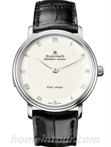 宝珀6033-1542-55A请选择Villeret系列-黑色表带/表径38mm