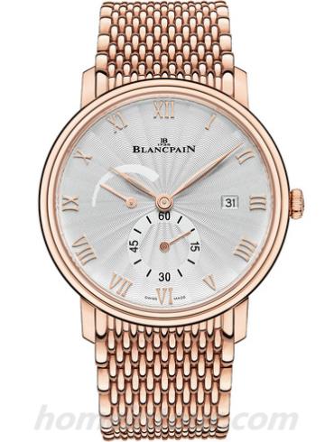 宝珀6606A-3642-MMB男表Villeret系列-金色表带/表径40mm