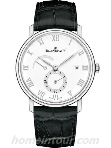 宝珀6606A-1127-55B请选择Villeret系列-黑色表带/表径40mm