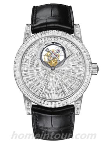 宝珀2926A-5222-55B男表-黑色表带/表径40mm