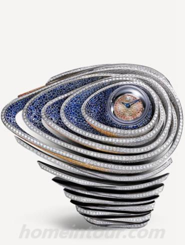 爱彼67705BC.ZS.9192BC.01女表高级珠宝系列-银色表带/表径47.2mm