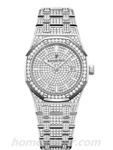 爱彼67652BC.ZZ.1265BC.01男表皇家橡树系列-银色表带/表径33mm