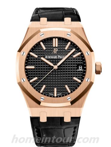 爱彼15500OR.OO.D002CR.01男表皇家橡树系列-黑色表带/表径41mm