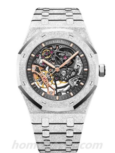 爱彼15407BC.GG.1224BC.01男表皇家橡树系列-银色表带/表径41mm