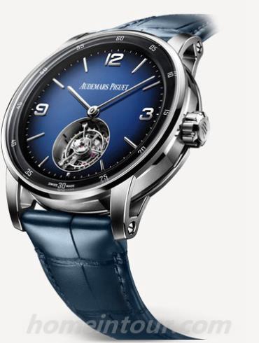 爱彼26396BC.OO.D321CR.01男表CODE 11.59系列-蓝色表带/表径41mm