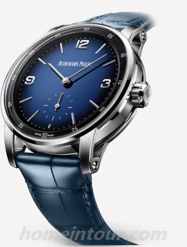 爱彼26395BC.OO.D321CR.01男表CODE 11.59系列-蓝色表带/表径41mm