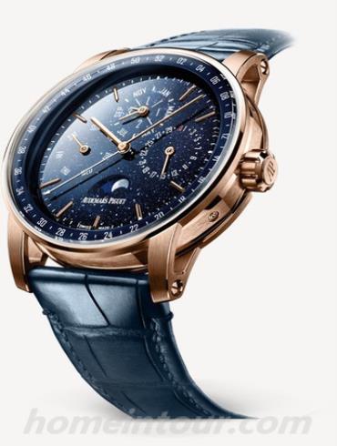 爱彼26394OR.OO.D321CR.01男表CODE 11.59系列-蓝色表带/表径41mm