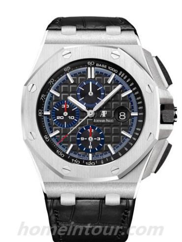 爱彼26412PT.OO.A002CR.01男表皇家橡树离岸型系列-黑色表带/表径44mm