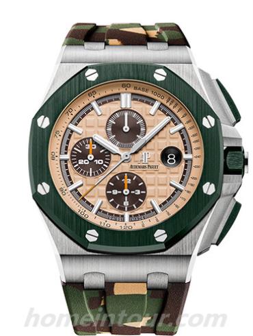 爱彼26400SO.OO.A054CA.01男表皇家橡树离岸型系列-迷彩表带/表径44mm