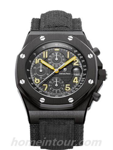 爱彼25770SN.OO.0001KE.01男表皇家橡树离岸型系列-黑色表带/表径42mm