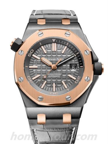 爱彼15709TR.OO.A005CR.01女表皇家橡树离岸型系列-灰色表带/表径42mm