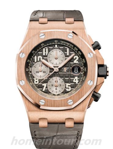 爱彼26470OR.OO.A125CR.01男表皇家橡树离岸型系列-灰色表带/表径42mm