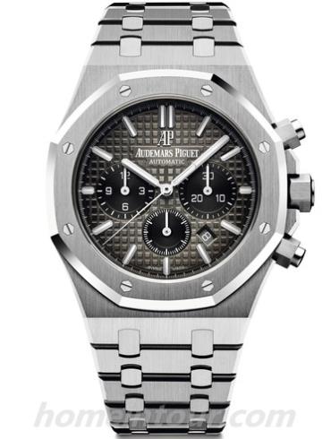 爱彼26332PT.OO.1220PT.01男表皇家橡树系列-银色表带/表径41mm