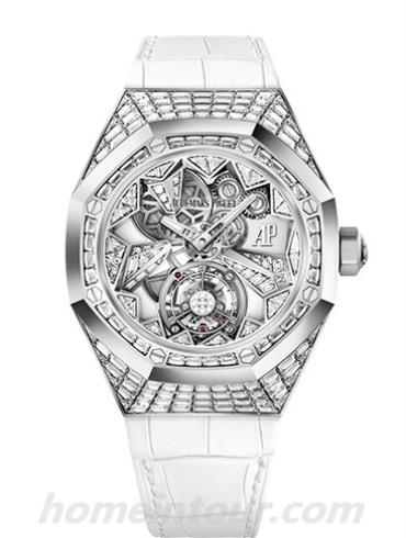 爱彼26228BC.ZZ.D011CR.01女表皇家橡树系列-白色表带/表径38.5mm