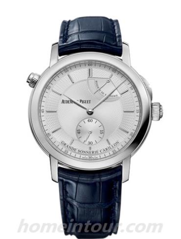 爱彼26344PT.OO.D028CR.01男表Jules Audemars系列-蓝色表带/表径39mm