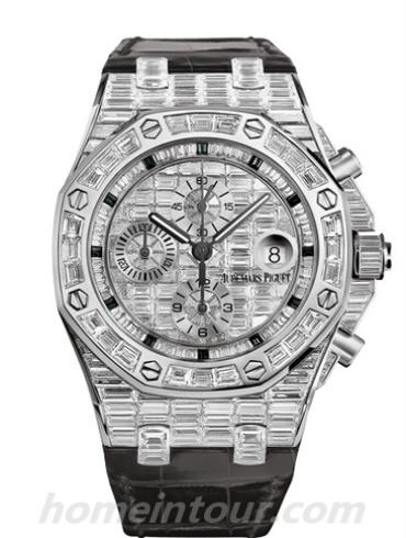 爱彼26473BC.ZZ.D114CR.01男表皇家橡树离岸型系列-黑色表带/表径42mm