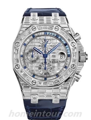 爱彼26473BC.ZZ.D023CR.01男表皇家橡树离岸型系列-蓝色表带/表径42mm