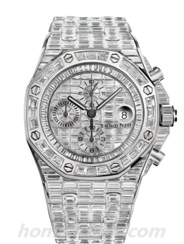 爱彼26473BC.ZZ.8043BC.01男表皇家橡树离岸型系列-银色表带/表径42mm