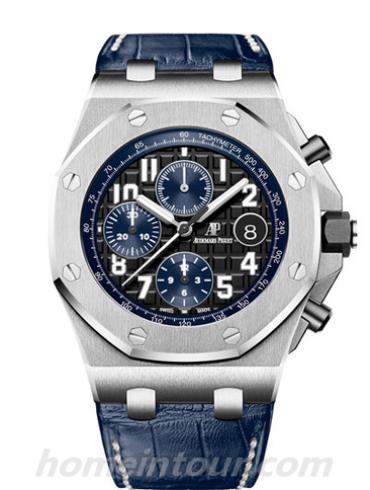 爱彼26470ST.OO.A028CR.01男表皇家橡树离岸型系列-蓝色表带/表径42mm