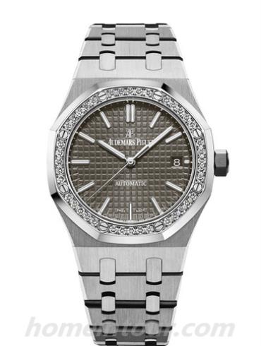 爱彼15451ST.ZZ.1256ST.02女表皇家橡树系列-银色表带/表径37mm