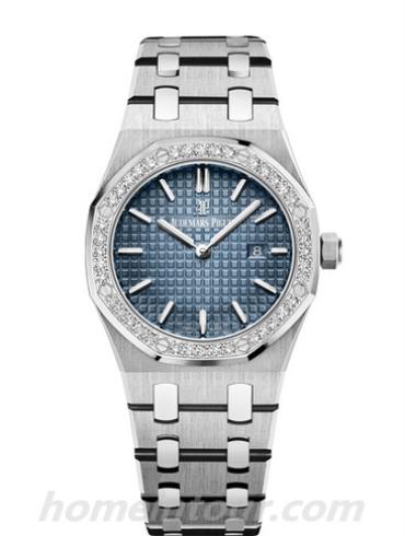 爱彼67651IP.ZZ.1261IP.01女表皇家橡树系列-银色表带/表径33mm