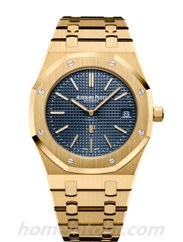 爱彼15202BA.OO.1240BA.01男表皇家橡树系列-金色表带/表径39mm